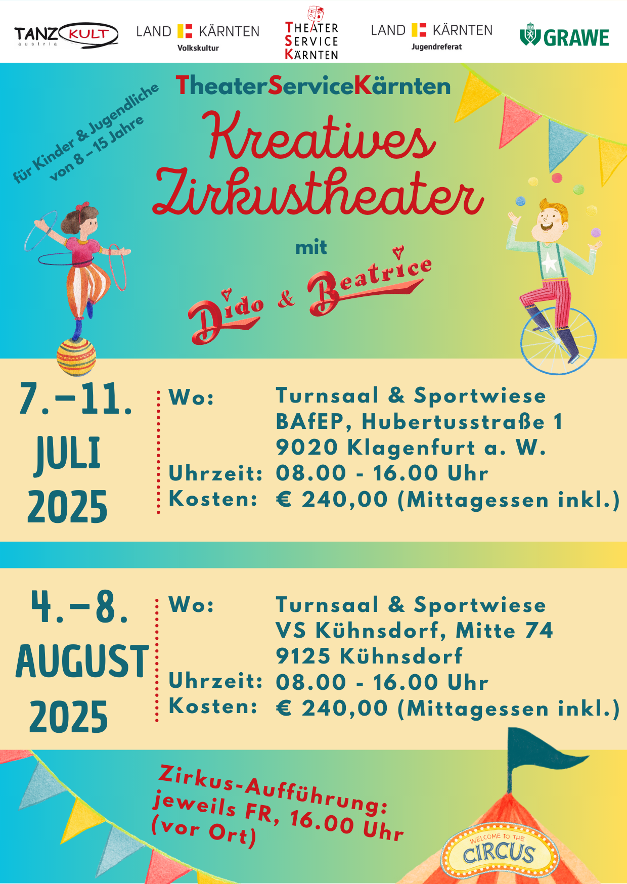 Kreatives Zirkustheater