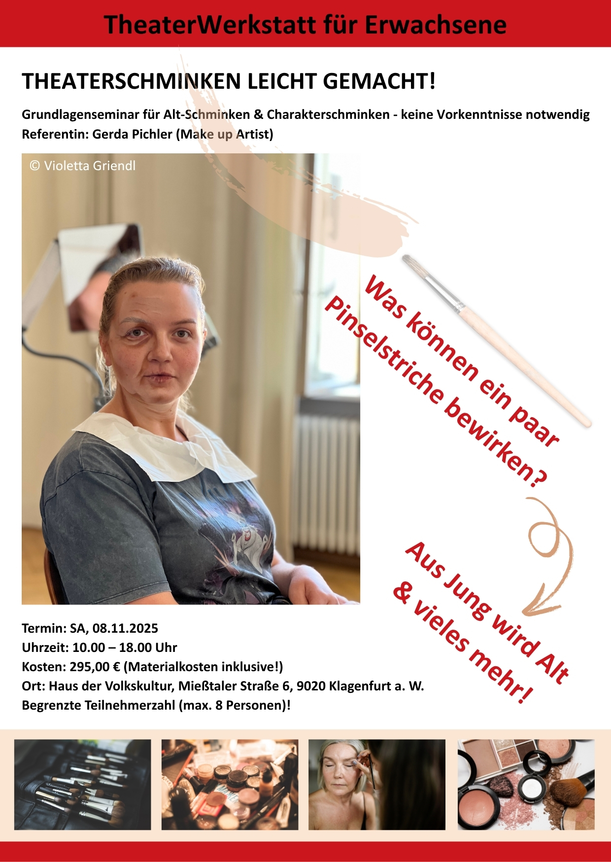 Liebe Theaterfreunde: lasst euch diesen Workshop nicht entgehen!